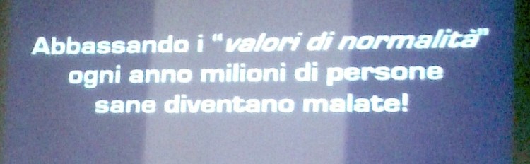 Abbassando i valori…