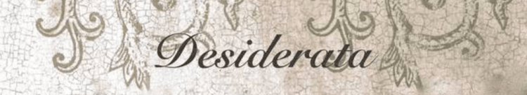 Desiderata intestazione