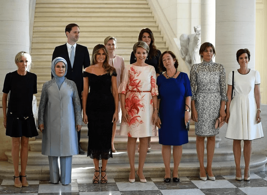 First ladies con il trucco
