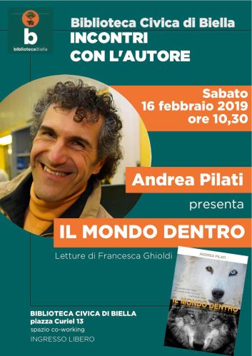 Locandina presentazione in Biblioteca civica