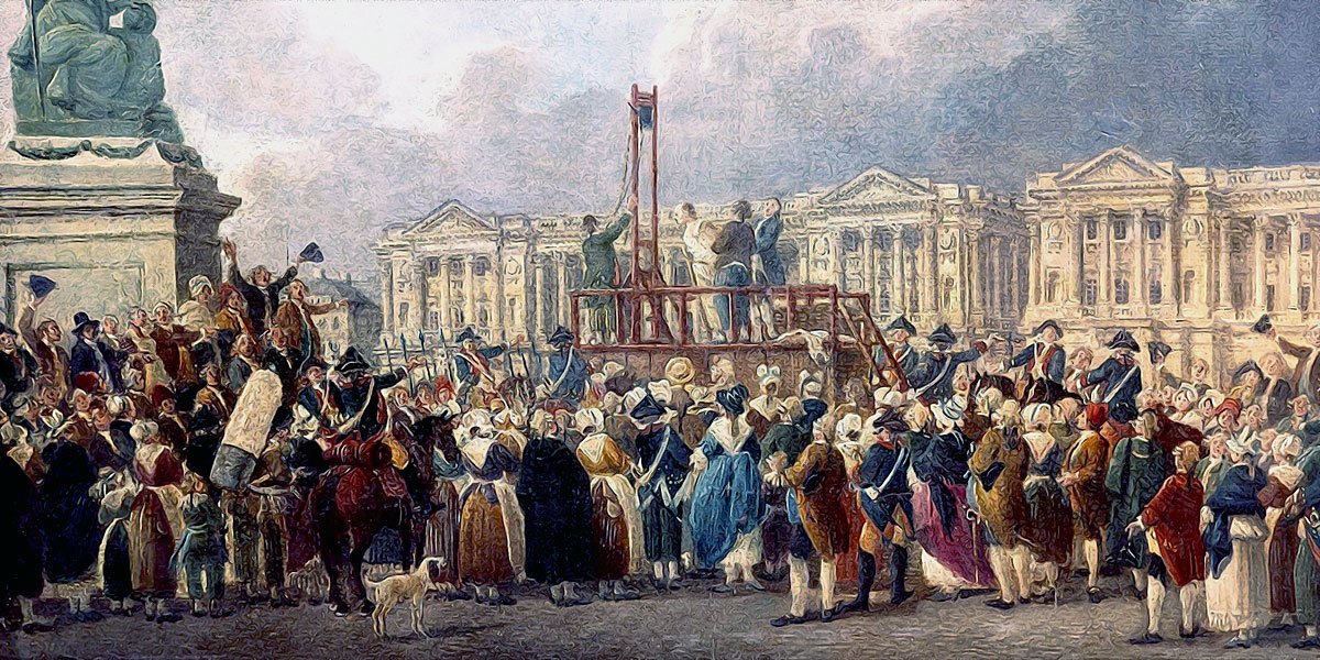 Execution of Louis XVI on the Place de Republique